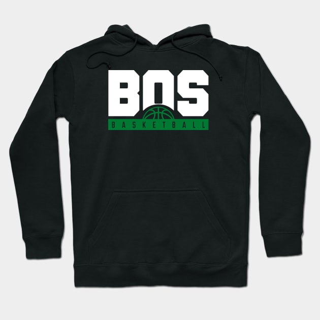 Boston Celtics Basketball Hoodie by Fresh Fan Tees